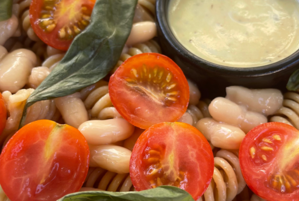 Ensalada de pasta integral